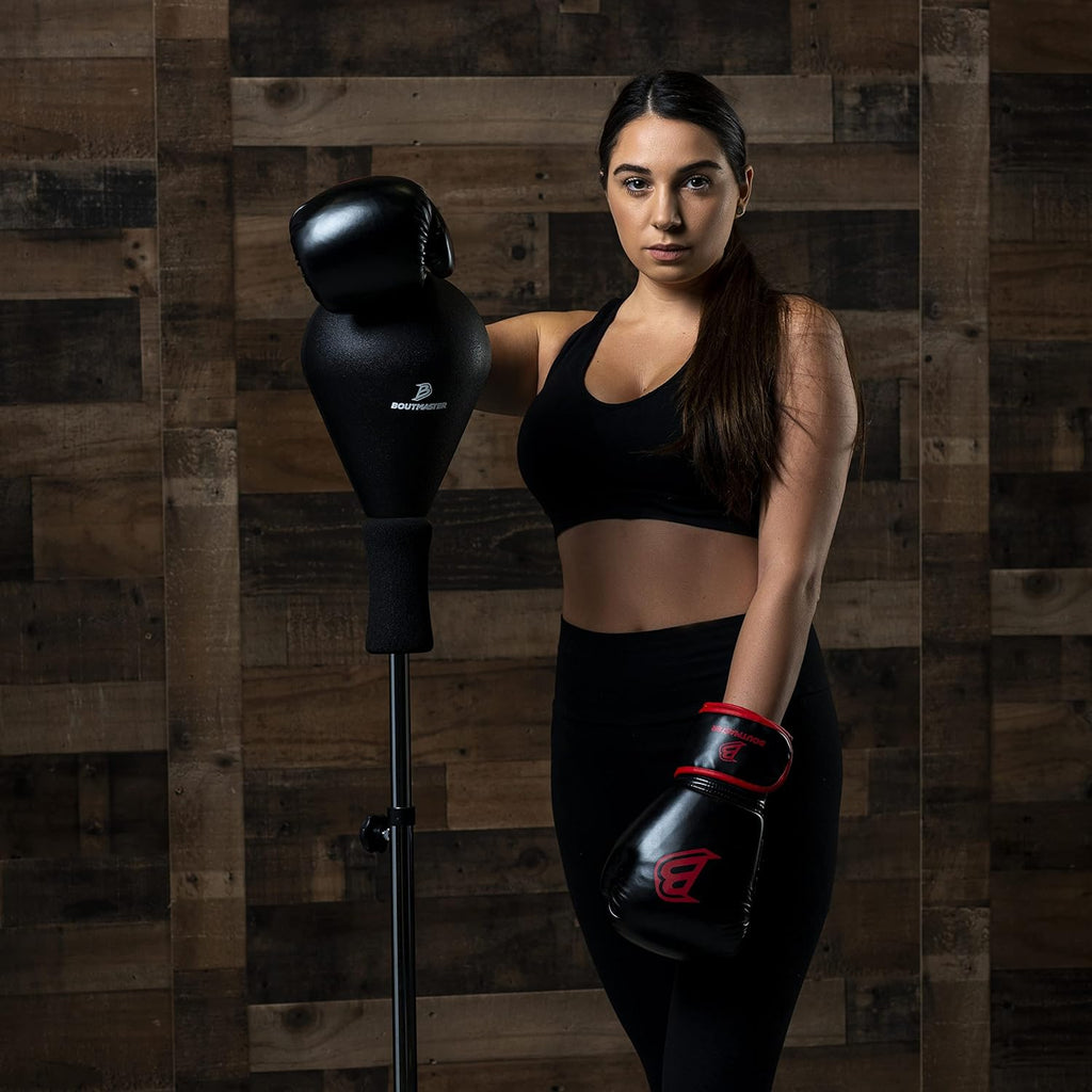 Punching Bag with Stand Adjustable Boxing Speed Bag Teens Adults